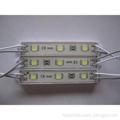 LED module 5050 3led,12V,with plastic cover